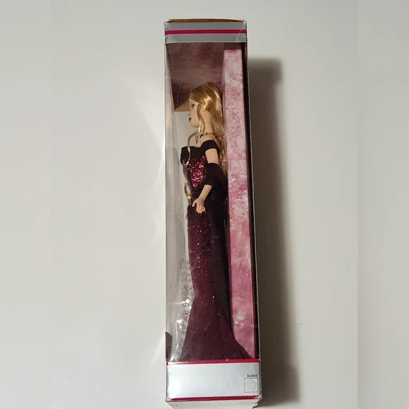2002 January Garnet Barbie Doll The Birthstone Collection - Picture 5 of 12